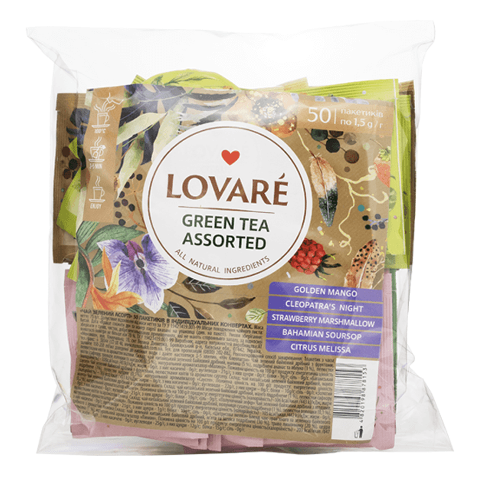Tea Assorted Green Tea – 50 Tea Bags